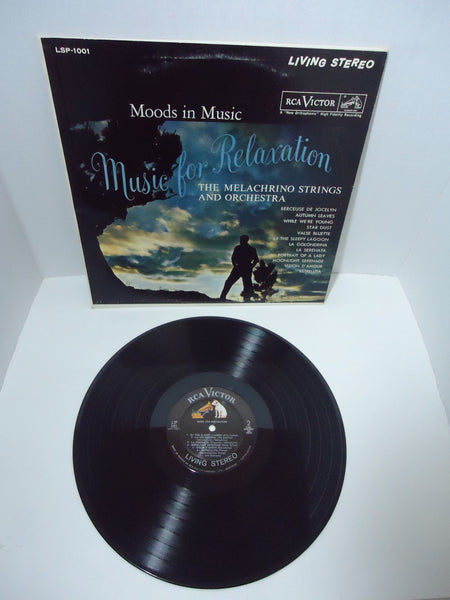 The Melachrino Strings And Orchestra ‎– Moods In Music: Music For Relaxation LP