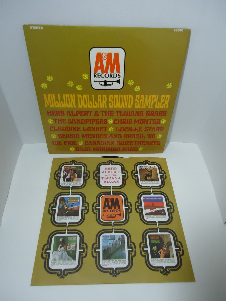 Various Artists ‎– Million Dollar Sound Sampler LP A&M Records