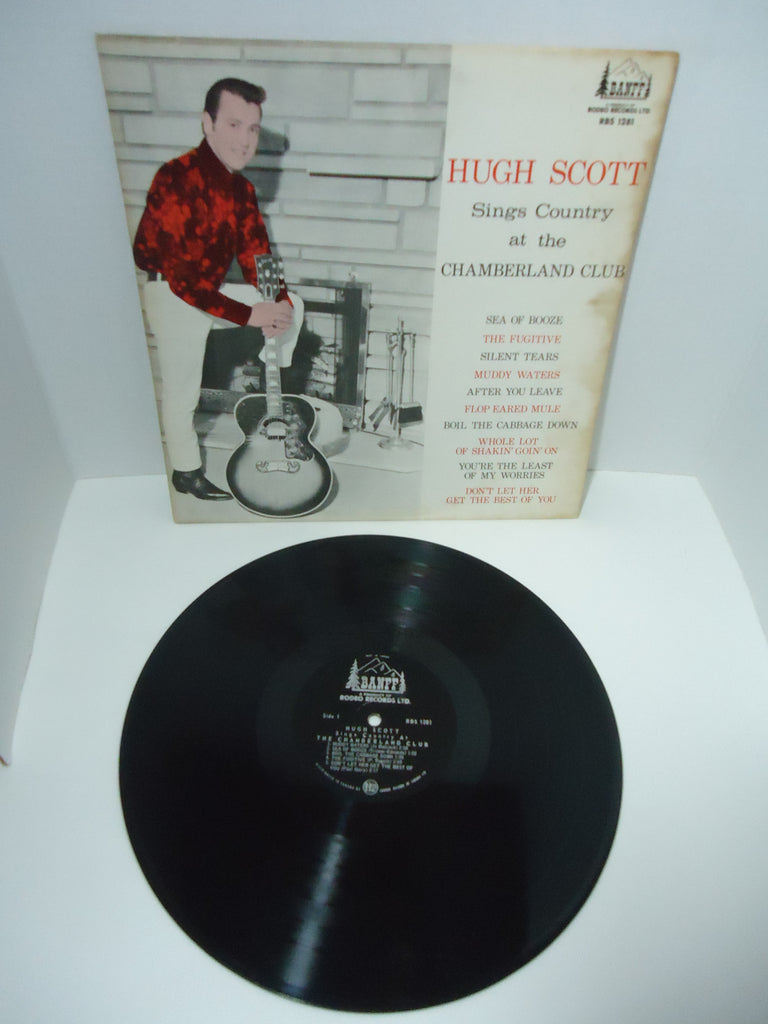 Hugh Scott ‎– Sings Country At The Chamberland Club LP