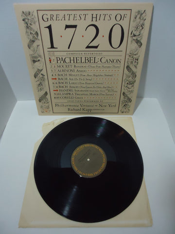 Philharmonia Virtuosi of New York, Richard Kapp ‎– Greatest Hits Of 1720