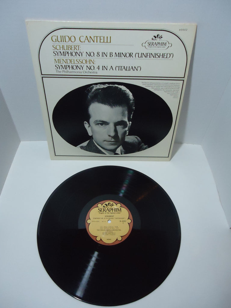 Guido Cantelli Conducting The Philharmonia Orchestra, Schubert LP