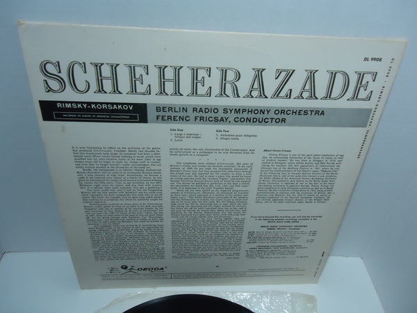 Rimsky-Korsakov / Berlin Radio Symphony Orchestra, Ferenc Fricsay ‎– Scheherazade [Mono]
