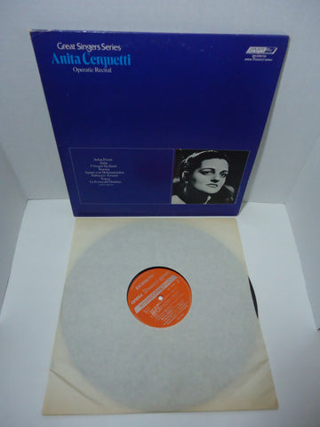 Anita Cerquetti ‎– Operatic Recital LP