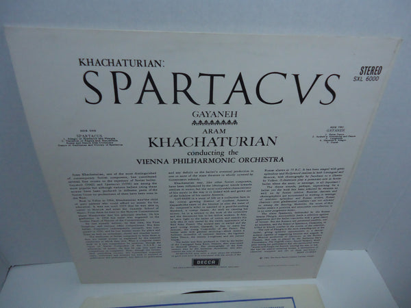 Khatchaturian - Vienna Philharmonic · Khatchaturian ‎– Spartacus / Gayaneh