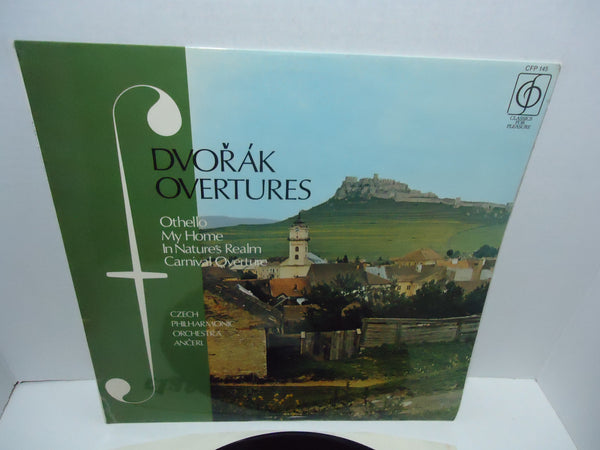  Dvořák Overtures, Othello, My Home, In Nature's Realm, Carnival OvertureDvořák*, Ančerl*, Czech Philharmonic Orchestra ‎– Dvořák Overtures, Othello, My Home, In Nature's Realm, Carnival Overture LP