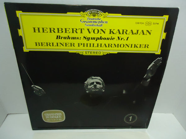 Herbert von Karajan, Berliner Philharmoniker ‎– Symphonie Nr. 1 C-Moll Op. 68 [Import] LP