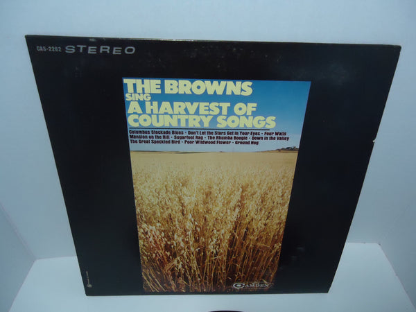 The Browns ‎– The Browns Sing A Harvest Of Country Songs LP