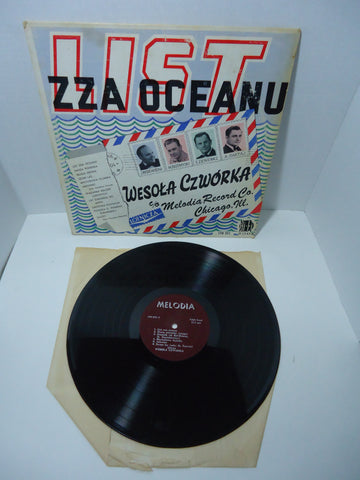 Wesoła Czwórka - List Zza Oceanu [Mono] LP