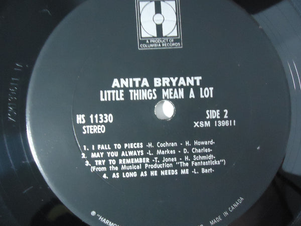 Anita Bryant ‎– Little Things Mean A Lot