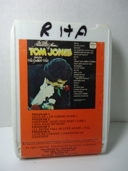 Tom Jones - 10th Anniversary Album 8 Track