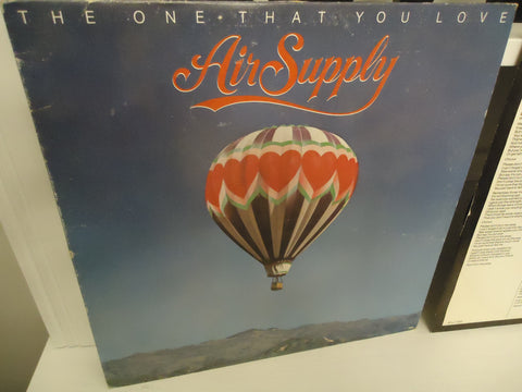 Air Supply ‎– The One That You Love LP