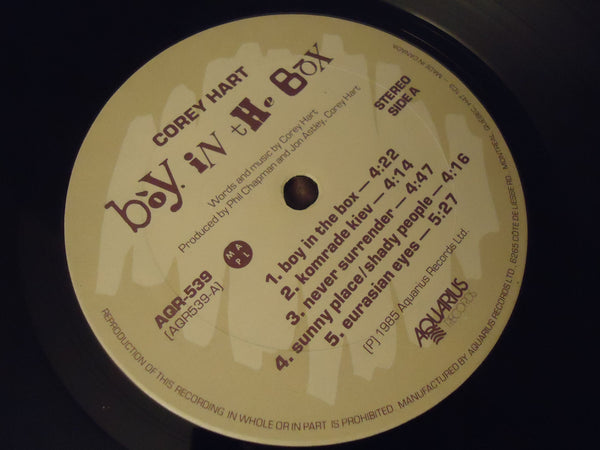 Corey Hart ‎– Boy In The Box