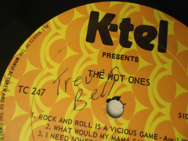 Various ‎Artists – The Hot Ones [Double LP] [K-Tel]