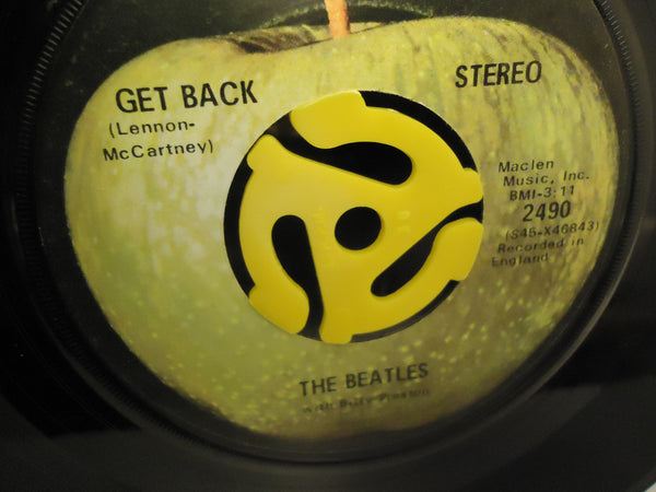 The Beatles ‎– Get Back / Don't Let Me Down 7" Vinyl Single 