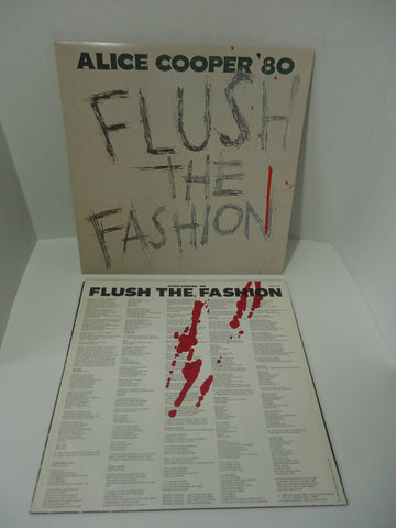 Alice Cooper ‎– Flush The Fashion LP