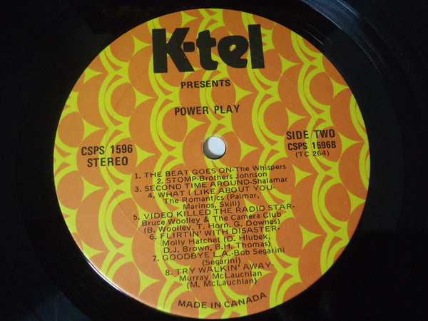 Various Artists ‎– Power Play [K-Tel]