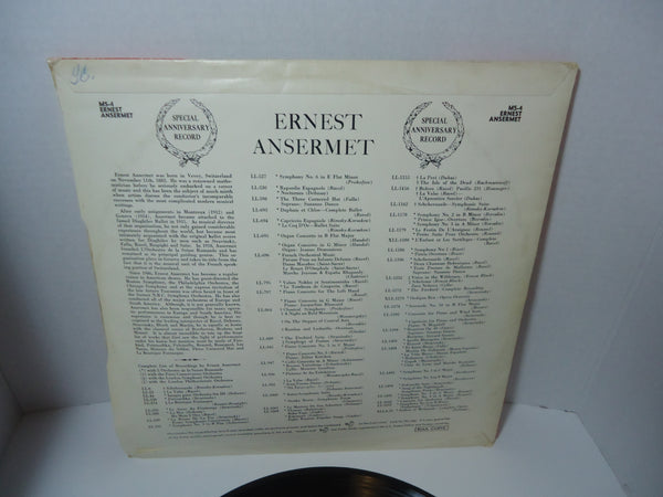 Ernest Ansermet - L'Orchestre De La Suisse Romande
