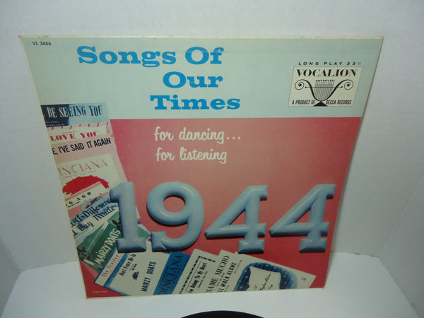 Roy Ross And His Orchestra ‎– Songs Of Our Times - Song Hits Of 1944 [Mono]
