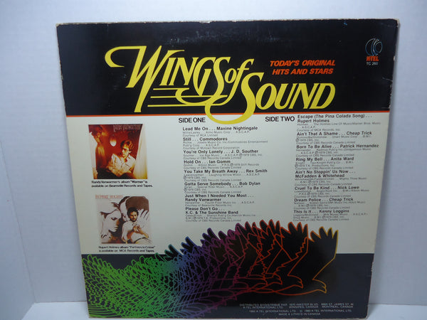 Various Artists - Wings of Sound Today's Original Hits & Stars (K-Tel Records Compilation)