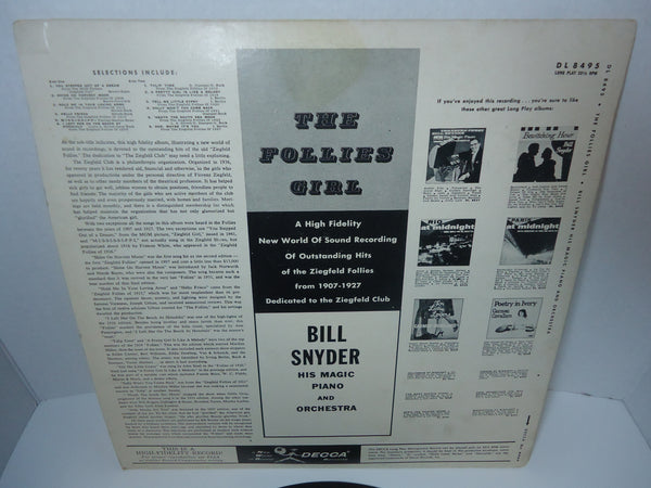 Bill Snyder And His Orchestra ‎– The Follies Girl