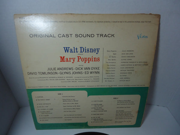 Various ‎Artists – Walt Disney's Mary Poppins: Original Cast Soundtrack