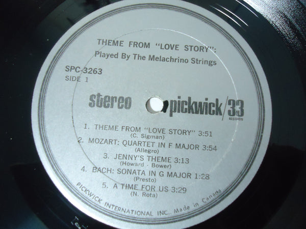 The Melachrino Strings ‎– Theme From "Love Story"