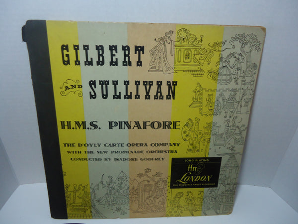 Gilbert & Sullivan, D'Oyly Carte Opera Company ‎– H.M.S. Pinafore [Import] [Double LP] [Gatefold] [Mono]