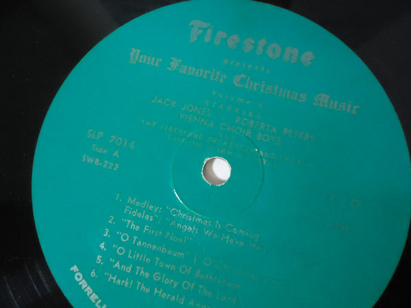 Firestone Presents Your Favorite Christmas Music Volume 6 -  Irwin Kostal Conducting The Firestone Orchestra And Chorus