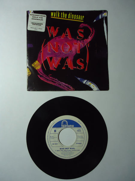 Was (Not Was)  - Walk The Dinosaur [Picture Sleeve]