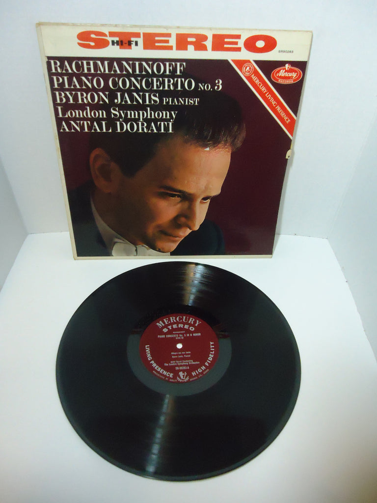 Rachmaninoff, Byron Janis, London Symphony, Antal Dorati ‎– Piano Concerto No. 3 LP