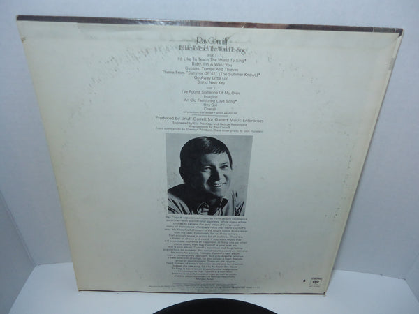 Ray Conniff And The Singers ‎– I'd Like To Teach The World To Sing