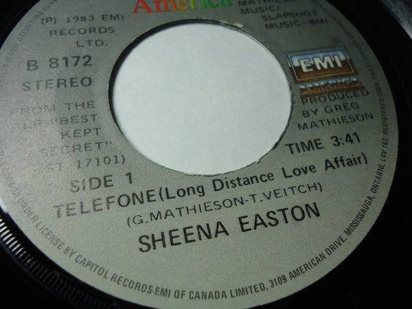 Sheena Easton - Telefone / Wish You Were Here Tonight