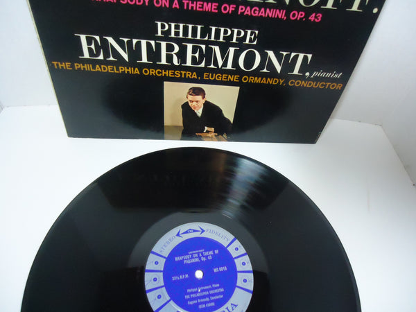 Grieg, Rachmaninoff - Philippe Entremont, The Philadelphia Orchestra, Eugene Ormandy ‎– Grieg: A Minor Concerto / Rachmaninoff: Rhapsody