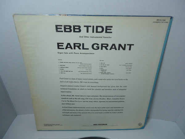 Earl Grant ‎– Ebb Tide And Other Instrumental Favorites [Reissue]