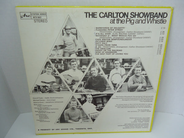The Carlton Showband ‎– At The Pig And Whistle