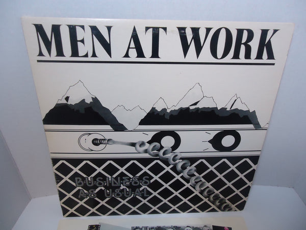 Men At Work ‎– Business As Usual [White Cover]