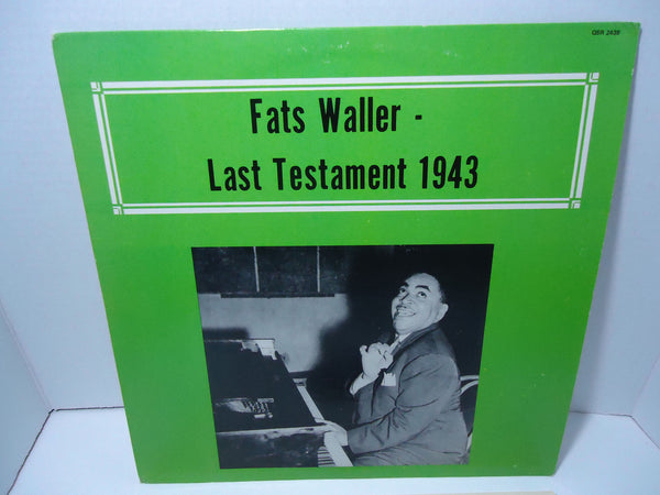 Fats Waller - Last Testament 1943