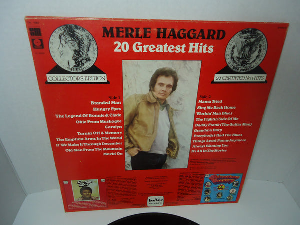 Merle Haggard ‎– 20 Greatest Hits