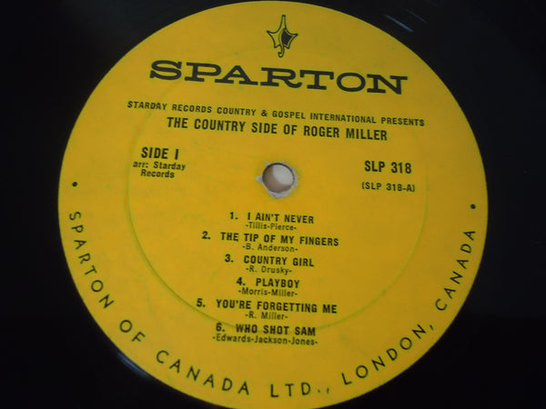 Roger Miller ‎– The Country Side Of Roger Miller