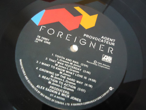Foreigner ‎– Agent Provocateur