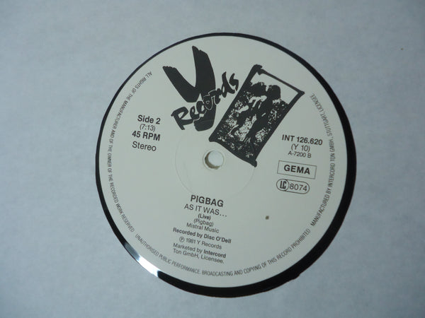 Pigbag ‎– Papa's Got A Brand New Pigbag [12' Maxi Single] [Import]