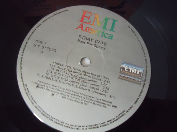 Stray Cats ‎– Built For Speed [Club Edition]