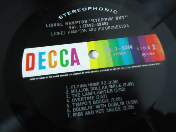 Lionel Hampton & His Orchestra - Steppin' Out Vol. 1 1942-1945