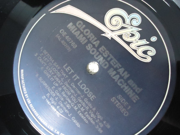 Gloria Estefan And Miami Sound Machine ‎– Let It Loose