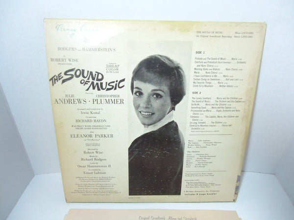 Rodgers & Hammerstein ‎– The Sound Of Music (An Original Soundtrack Recording)