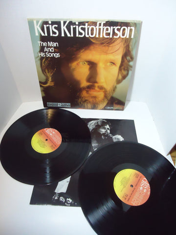 Kris Kristofferson ‎– The Man And His Songs [Double LP]