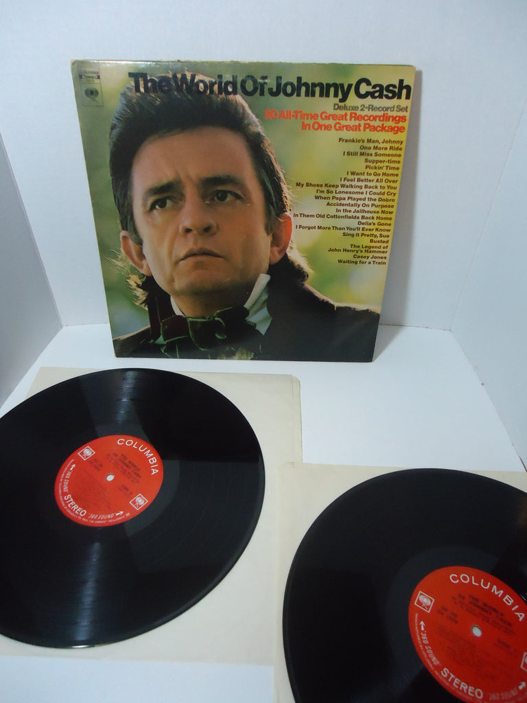 Johnny Cash ‎– The World Of Johnny Cash {Double LP] [Gatefold] 