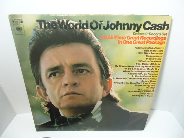 Johnny Cash ‎– The World Of Johnny Cash [Double LP] [Gatefold]