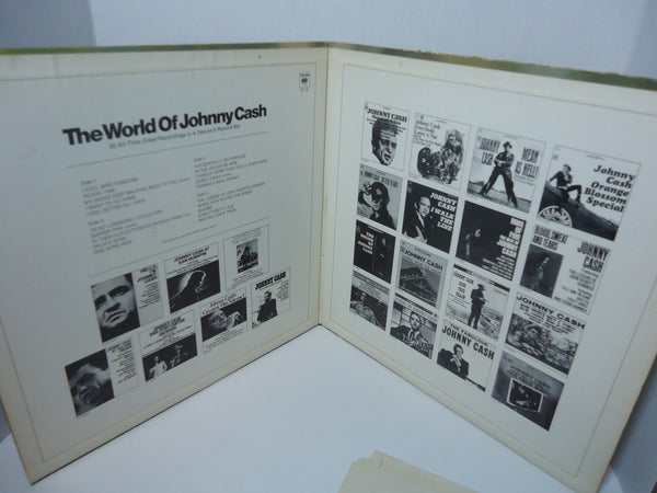 Johnny Cash ‎– The World Of Johnny Cash [Double LP] [Gatefold]