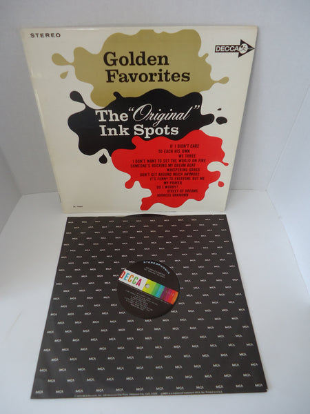 The "Original" Ink Spots ‎– Golden Favorites [Re-issue] LP Canada